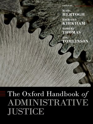 cover image of The Oxford Handbook of Administrative Justice